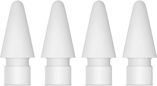 Apple Μύτες Γραφίδας Pencil Tips 4pack Λευκό