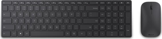 Micosoft Ασύρματο Πληκτρολόγιο & Ποντίκι Designer Bluetooth Desktop Μαύρο