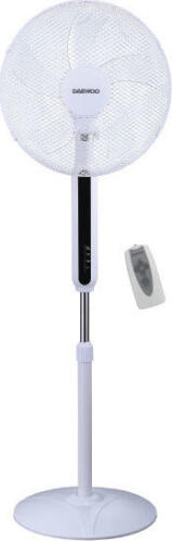 Daewoo Ανεμιστήρας Ορθοστάτης 40cm Με Τηλεχειριστήριο R/C DΙ-1692AXK Λευκός