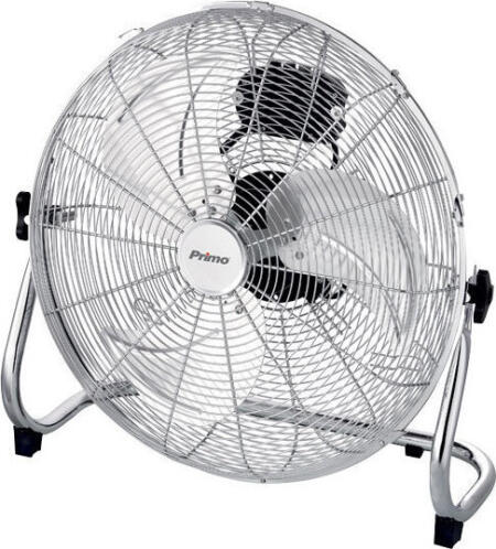 Primo Ανεμιστήρας Δαπέδου 110W με Διάμετρο 50cm 20'' PRFF-80410 Μεταλλικός