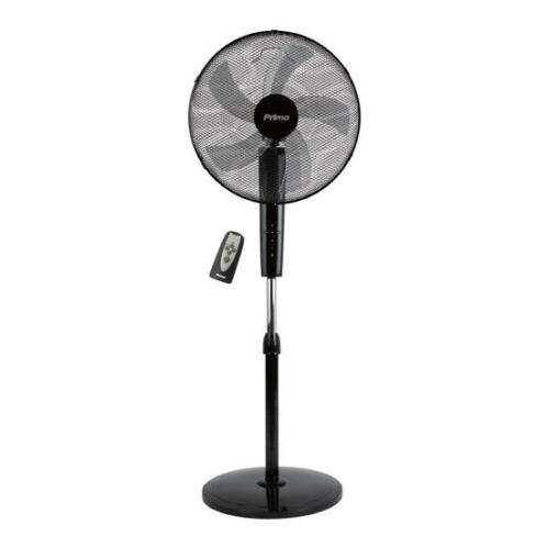 Primo Ανεμιστήρας Ορθοστάτης Με Τηλεχειρισμό 45cm PRSF-80548 Μαύρος
