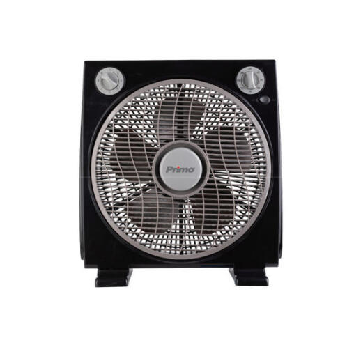 Primo Ανεμιστήρας Box Fan 45W 30cm PRBF-80556 Μαύρος Γκρι