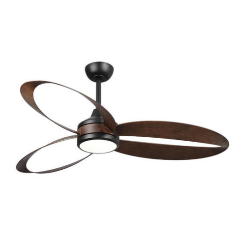 PRIMO ΑΝΕΜΙΣΤΗΡΑΣ ΟΡΟΦΗΣ 132CM PRCF-80652 ΜΑΥΡΟΣ ΜΕ R/C DC LED