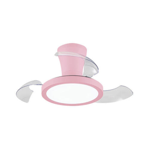 PRIMO  ΑΝΕΜΙΣΤΗΡΑΣ ΟΡΟΦΗΣ 65CM PRCF-80684 KIDS SERIES ΡΟΖ ΜΕ R/C DC LED