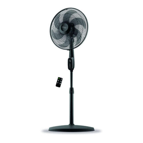Primo S1684 Ανεμιστήρας Ορθοστάτης 40W Ø40.64cm με Τηλεχειριστήριο Μαύρος