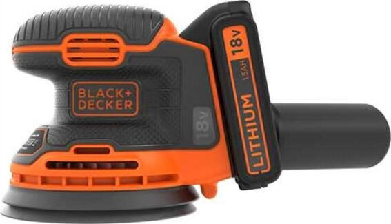 Black+Decker Τριβείο ROS 18V 1.5Ah