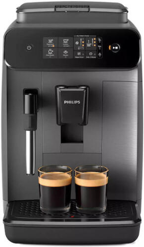 Philips EP0824/00 800 Series Αυτόματη Μηχανή Espresso 1500W Πίεσης 15bar με Μύλο Άλεσης Μαύρη