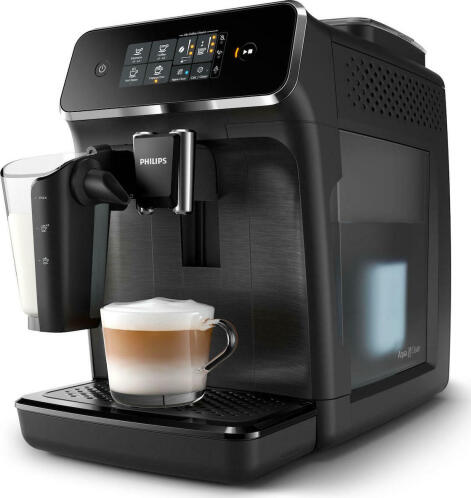 Philips Μηχανή Espresso Αυτόματη 1500W Πίεσης 15bar για Cappuccino με Μύλο Άλεσης EP2230/10 Μαύρη