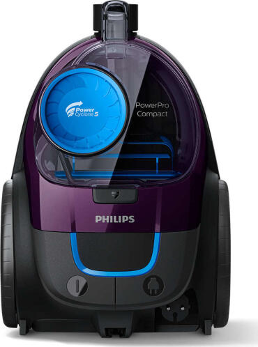 Philips FC 9333/09 Ηλεκτρική Σκούπα 900W με Κάδο 1.5lt Μωβ