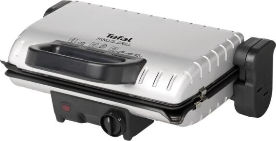 Tefal Τοστιέρα - Σαντουιτσιέρα GC2050 Minute Grill Silver 1600W