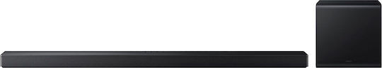 Samsung HW-QS700F Soundbar 3.1.2 Bluetooth, HDMI και Wi-Fi με Ασύρματο Subwoofer και Τηλεχειριστήριο Μαύρο