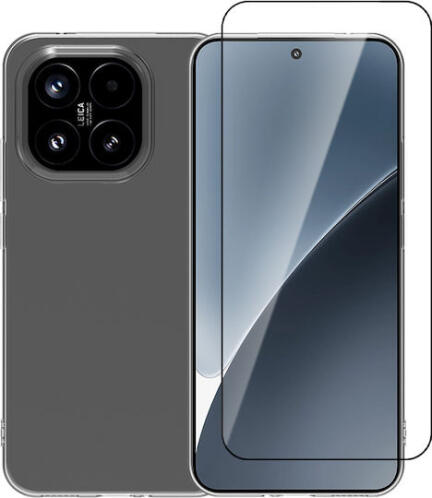 Vivid Set Gelly Case + Full Face Tempered Glass Xiaomi 15T Black