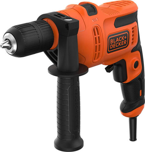 Black+Decker Κρουστικό Δράπανο BEH200-QS 500W