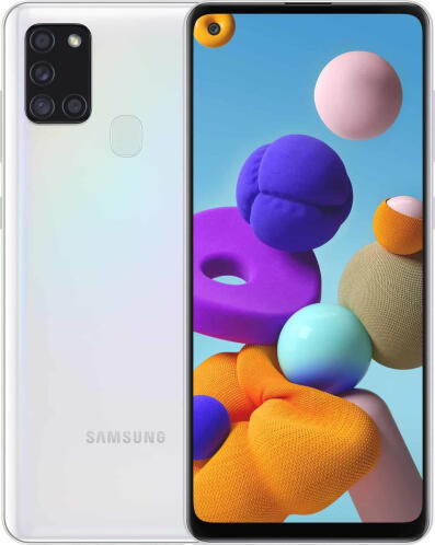 Samsung Κινητό Smartphone Galaxy A21s SM-A217F 3GB/32GB White