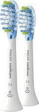 Philips Sonicare Ανταλλακτικές Κεφαλές Ηλεκτρικής Οδοντόβουρτσας C3 Premium Plaque Defence Black 2τμχ HX9042/33