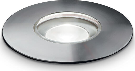 Ideal Lux Φωτιστικό Δαπέδου Ορθοστάτης Μονόφωτο Rocket Mini PT1 40ø 212647 Led 2W Acciaio