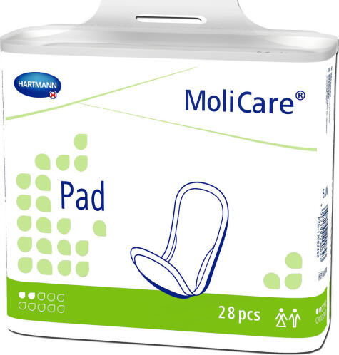 Hartmann Σερβιέτες Ακράτειας Γυναικείες Molicare Pads Mini 2 Drops 28τμχ