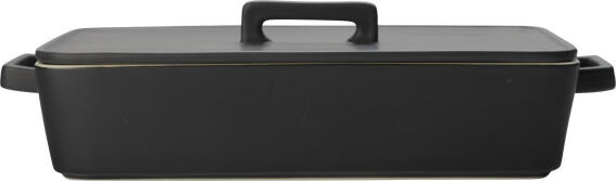 Maxwell & Williams Σκεύος Πυρίμαχο με Καπάκι Μαύρο Πορσελάνη Epicurious 32x22.5x7cm