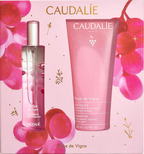 Caudalie Rose De Vigne Γυναικείο Σετ 2τμχ