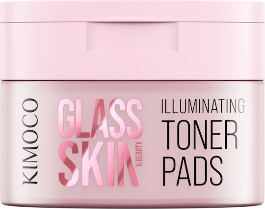 Kimoco Glass Skin Pads Καθαρισμού Προσώπου 60τμχ