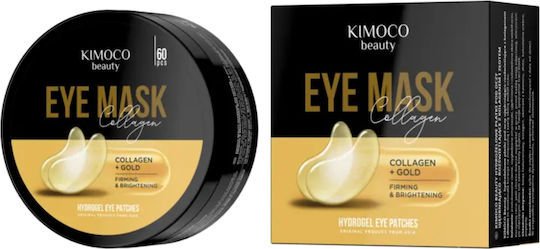 Kimoco Patches Ματιών για Σύσφιξη / Λάμψη / Λείανση / Αντιγήρανση Με Νιασιναμίδη 60τμχ