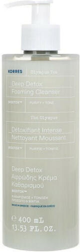 Korres Olympus Tea Deep Detox Κρέμα Καθαρισμού Προσώπου 400ml