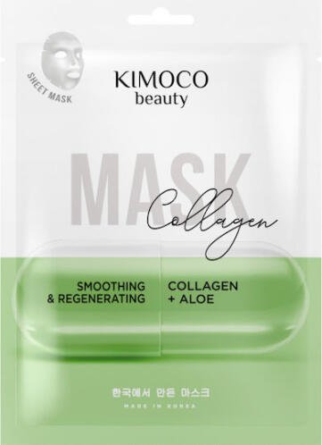 Kimoco Sheet Μάσκα Προσώπου για Λείανση / Λάμψη 23ml