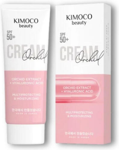 Kimoco Light Ενυδατική Κρέμα Προσώπου Ημέρας με SPF50, Aloe Vera & Centella Asiatica 70gr