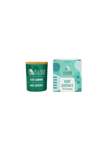 Aloe Colors Αρωματικό Κερί Σόγιας σε Βάζο Pure Serenity 150gr