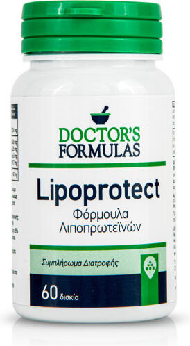 Doctor's Formulas Lipoprotect Φόρμουλα Λιποπρωτεϊνών 60 ταμπλέτες