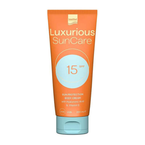 Intermed Luxurious Suncare Αντηλιακή Κρέμα για το Σώμα SPF15 200ml