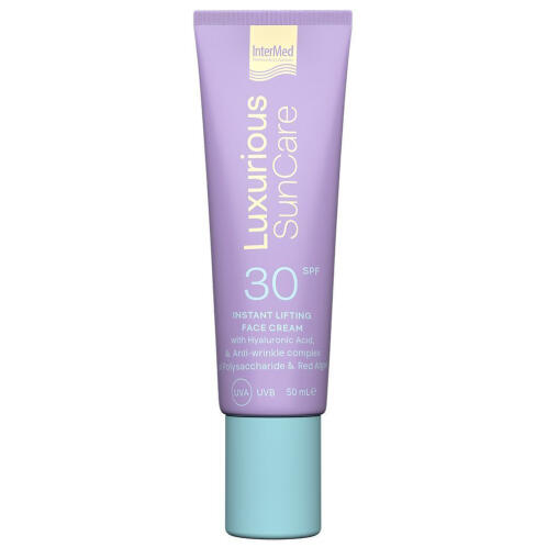 Intermed Luxurious Suncare Κρέμα Προσώπου Ημέρας με SPF30 για Σύσφιξη 50ml