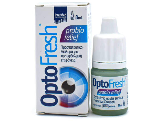 Intermed Optofresh Οφθαλμικές Σταγόνες για Ξηροφθαλμία 8ml