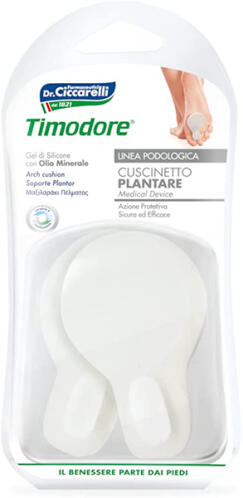 L'Officinale del Dottor Ciccarelli Silicone Gel Μαξιλαράκι Πέλματος 2τμχ