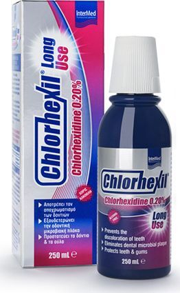 InterMed Chlorhexil 0.20% Long Use Στοματικό Διάλυμα με Χλωρεξιδίνη 250ml