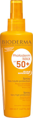 Bioderma Photoderm Max Αδιάβροχη Αντηλιακή Λοσιόν για το Σώμα SPF50 σε Spray 200ml