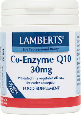 Lamberts Co-Enzyme Q10 30mg 30 κάψουλες