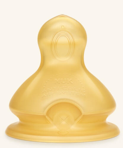 Nuk First Choice+ Θηλή από Καουτσούκ Μεσαίας Ροής για 6+ μηνών