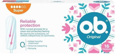 O.B. Ταμπόν Super Original 16 τεμάχια