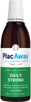 PlacAway Daily Strong Στοματικό Διάλυμα Καθημερινής Προστασίας με Δροσερή Γεύση Δυόσμου 500ml