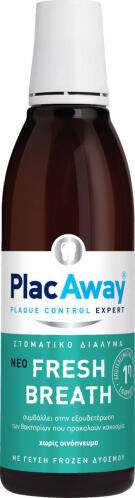 PlacAway Fresh Breath Στοματικό Διάλυμα κατά της Κακοσμίας 250ml