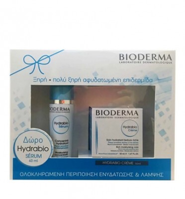Bioderma Promo Hydrabio Creme Riche Ενυδατική Κρέμα Πλούσιας Υφής 50ml & ΔΩΡΟ Hydrabio Serum Ορός Ενυδάτωσης 40ml