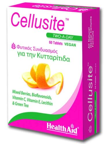 Health Aid Cellusite Φυτικός Συνδυασμός Κατά της Κυτταρίτιδας 60 ταμπλέτες