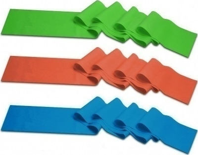 Adco Ελαστικοί Ιμάντες Γυμναστικής Σετ 3τμχ Πολύχρωμοι