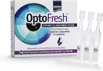 Intermed Optofresh Οφθαλμικές Σταγόνες 10x0.5ml