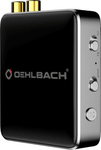 Oehlbach BTR Evolution 5.0 Bluetooth 5.1 Receiver με Θύρα Εξόδου 3.5mm Jack Silver