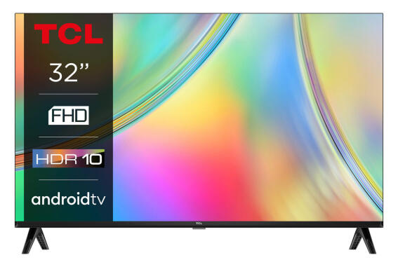 TCL Smart TV Full HD HDR TV με Android TV 32S5400AF