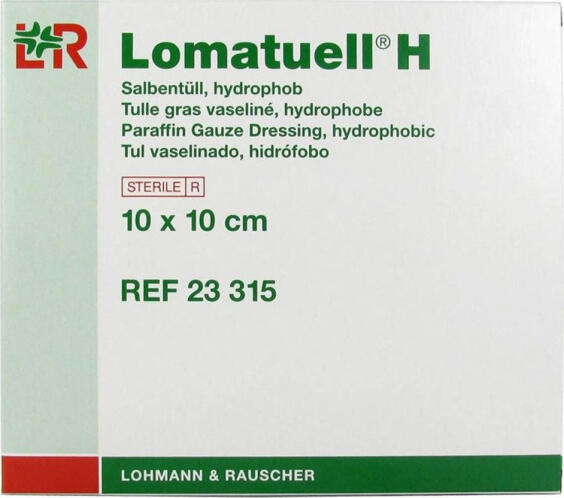 Lohmann Rauscher Lomatuell H Αποστειρωμένη Γάζα 10x10cm 1τμχ