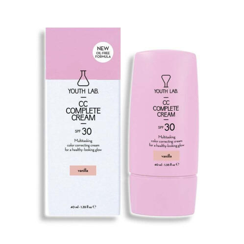 Youth Lab Complete CC Vanilla Light Κρέμα Προσώπου Ημέρας με SPF30 40ml