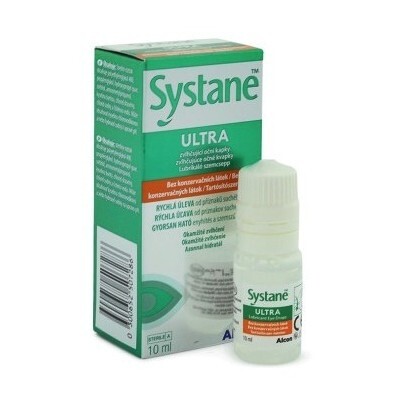 Alcon Systane Ultra Οφθαλμικές Σταγόνες για Ξηροφθαλμία 10ml